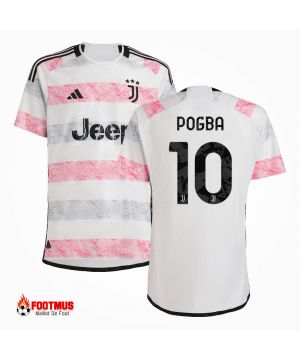 Authentique Maillot de foot de la Juventus Pogba #10 Maillot extérieur 2023/24