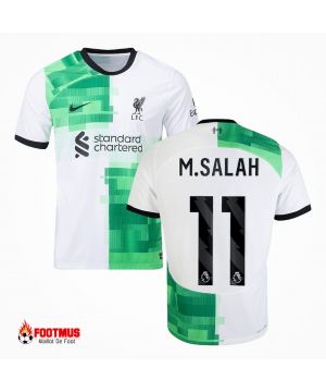 Authentique Maillot de foot de Liverpool M.salah #11 Maillot extérieur 2023/24