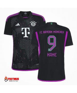 Authentique Maillot de foot du Bayern Munich Kane #9 Maillot extérieur 2023/24