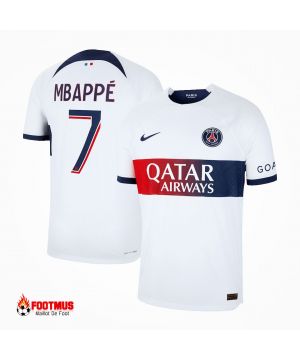 Authentique Maillot De Foot Psg MbappÉ #7 Maillot Extérieur 2023/24