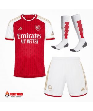 Kits complets d'Arsenal pour hommes Football à domicile personnalisé 2023/24