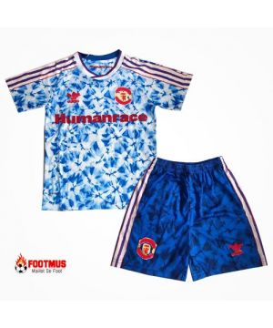 Kits de football de football de maillot de Manchester United pour enfants