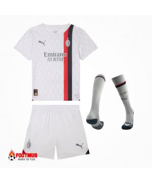 Maillot Ac Milan pour enfants Kits de football personnalisés à l'extérieur 2023/24