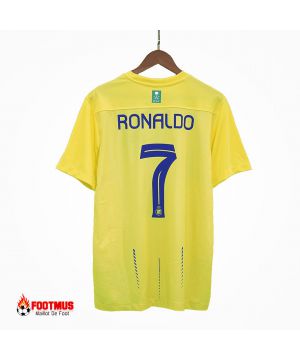 Maillot Al Nassr Maillot de foot personnalisé Ronaldo #7 Domicile 2023/24