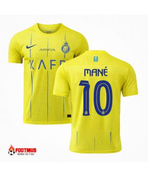 Maillot Al Nassr personnalisé ManÉ #10 Maillot de foot Domicile 2023/24