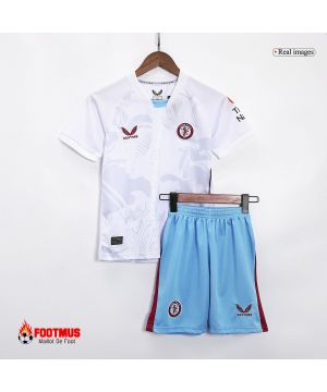 Maillot Aston Villa pour enfants Kits de football personnalisés à l'extérieur 2023/24