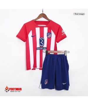 Maillot Atletico Madrid pour enfants Kits de football personnalisés à domicile 2023/24