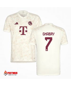 Maillot Bayern Munich Gnabry #7 Maillot de foot Troisième extérieur 2023/24