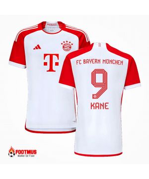 Maillot Bayern Munich personnalisé Kane #9 Maillot de foot Domicile 2023/24