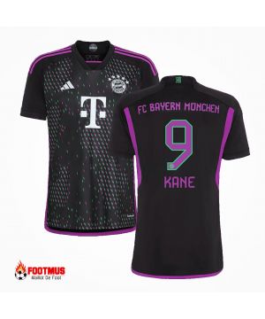 Maillot Bayern Munich personnalisé Kane #9 Maillot de foot extérieur 2023/24