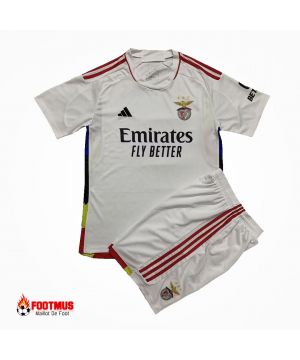 Maillot Benfica pour enfants Kits de football troisième extérieur personnalisés 2023/24