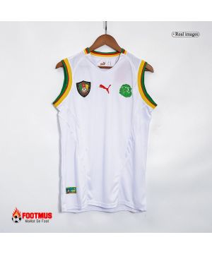 Maillot Cameroun Maillot de foot personnalisé extérieur 2002