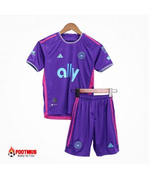 Maillot Charlotte Fc pour enfants Kits de football personnalisés à l'extérieur 2023