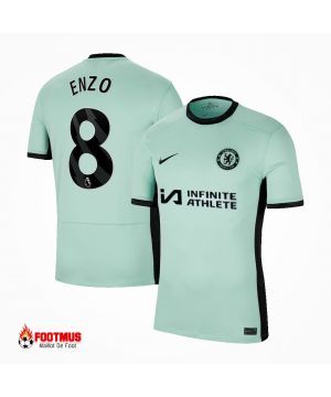 Maillot Chelsea Enzo #8 Maillot de foot Troisième extérieur 2023/24