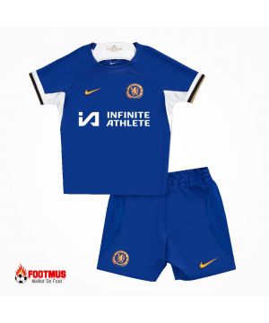 Maillot Chelsea pour enfants Kits de football à domicile personnalisés 2023/24