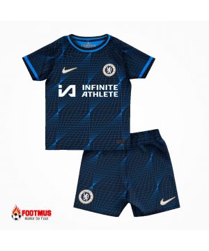 Maillot Chelsea pour enfants Kits de football personnalisés à l'extérieur 2023/24