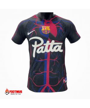 Maillot d'avant-match authentique de football de Barcelone 2023/24