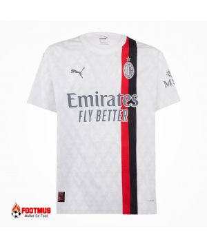 Maillot de foot authentique Ac Milan Maillot extérieur personnalisé 2023/24