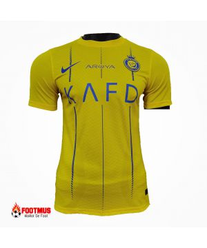 Maillot de foot authentique Al Nassr Maillot domicile personnalisé 2023/24