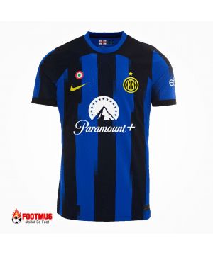 Maillot de foot authentique de l'Inter Milan Maillot domicile personnalisé 2023/24