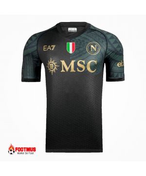 Maillot de foot authentique de Naples, troisième maillot personnalisé à l'extérieur 2023/24