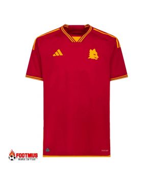 Maillot de foot authentique Roma Maillot domicile personnalisé 2023/24