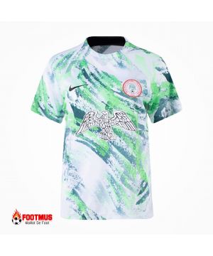 Maillot de foot d'avant-match du Nigeria 2023