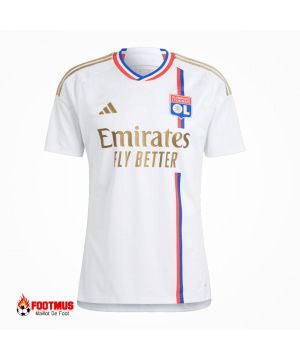 Maillot de foot domicile de l'Olympique Lyonnais 2023/24