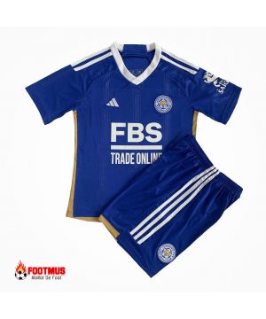 Maillot de foot Leicester City pour enfants, kits de football à domicile 2023/24