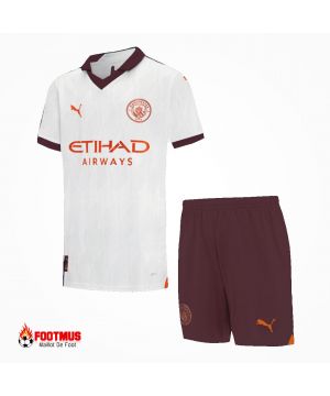 Maillot de foot Manchester City Enfant Kit Extérieur Football 2023/24