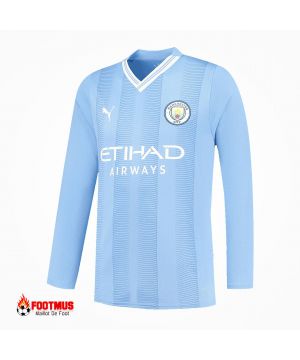 Maillot de foot Manchester City personnalisé domicile 2023/24