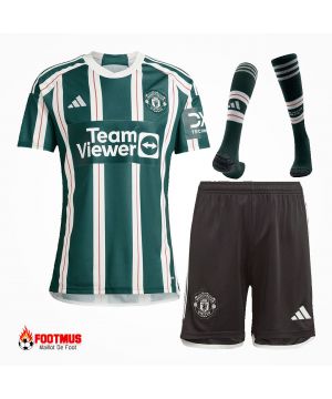 Maillot de foot Manchester United personnalisé extérieur 2023/24