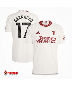 Maillot de foot Manchester United personnalisé Garnacho #17 troisième extérieur 2023/24