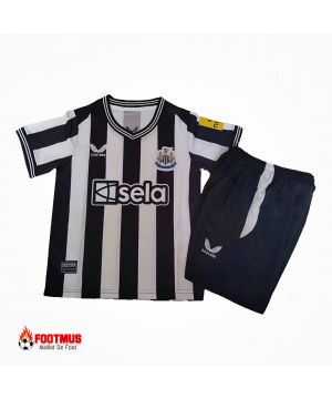 Maillot de foot Newcastle United pour enfants, kits de football personnalisés à domicile 2023/24