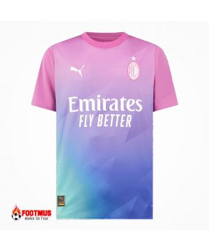 Maillot de foot personnalisé Ac Milan, troisième extérieur 2023/24