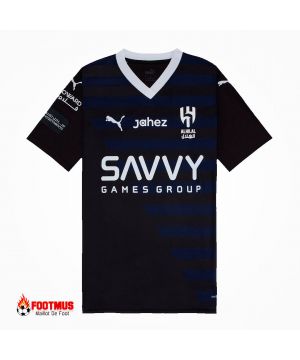 Maillot de foot personnalisé Al Hilal Sfc, troisième extérieur 2023/24