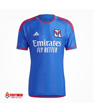 Maillot de foot personnalisé de l'Olympique Lyonnais extérieur 2023/24