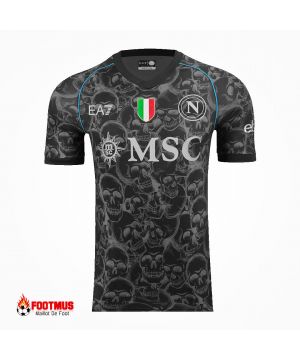 Maillot de foot personnalisé de Naples, troisième extérieur 2023/24