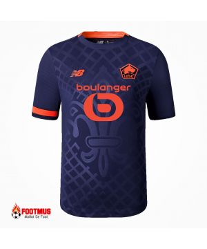 Maillot de foot personnalisé Lille Osc Troisième extérieur 2023/24