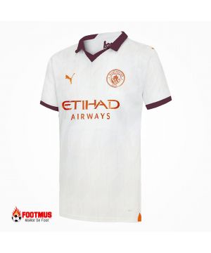 Maillot de foot personnalisé Manchester City extérieur 2023/24