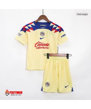 Maillot de foot personnalisé pour enfants du Club America Aguilas à domicile, kits de football 2023/24