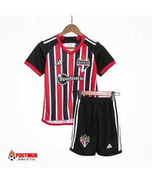 Maillot de foot personnalisé pour enfants Sao Paulo Fc à l'extérieur 2023/24