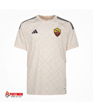 Maillot de foot personnalisé Roma Jersey extérieur 2023/24