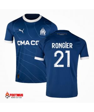 Maillot de Marseille personnalisé Rongier #21 Maillot de foot extérieur 2023/24