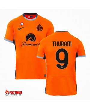 Maillot Inter Milan Thuram #9 Maillot de foot Troisième Extérieur 2023/24