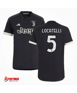 Maillot Juventus Locatelli #5 Maillot de foot Troisième extérieur 2023/24