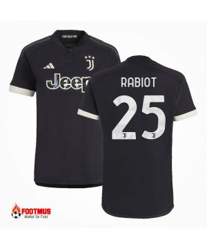 Maillot Juventus Rabiot #25 Maillot de foot Troisième Extérieur 2023/24