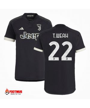 Maillot Juventus T.weah #22 Maillot de foot troisième extérieur 2023/24