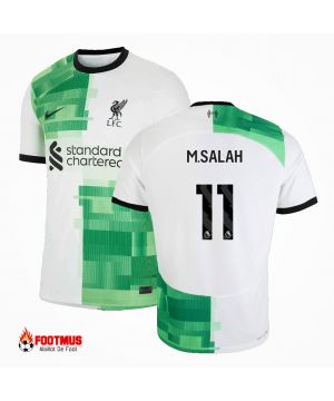 Maillot Liverpool personnalisé M.salah #11 Maillot de foot extérieur 2023/24