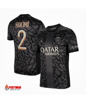 Maillot Psg Hakimi #2 Maillot de foot Troisième Extérieur 2023/24